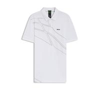BOSS Paddy Poloshirt aus Baumwoll-Mix mit Artwork - Style Paddy 3_IN, 50556198 Weiß XL