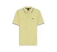 BOSS Paddy Poloshirt aus Baumwoll-Piqué - Style Paddy, 50469055 Hellgelb 5XL