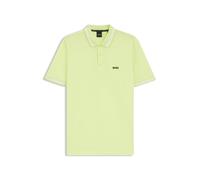 BOSS Paddy Poloshirt aus Baumwoll-Piqué mit Logo an der Kragenunterseite - Style Paddy, 50469055 Hellgrün XXXL