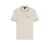 BOSS Paddy Poloshirt aus Baumwoll-Piqué - Style Paddy, 50469055 Natur XXL