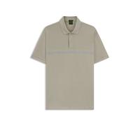 BOSS Paddy Poloshirt aus Baumwolle mit Querstreifen - Style PL_Join Paddy Stripe, 50553639 Hellbraun M
