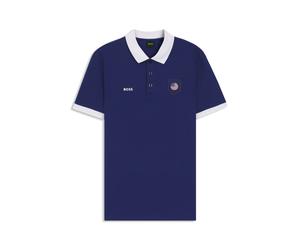 BOSS Paddy Poloshirt mit Landesflaggen-Details - Style PL_BB BC Lux Paddy, 50559263 USA XXXL