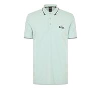 Boss - "Paddy Pro" Poloshirt für Herren, Baumwolle Piqué (Türkises Grün) S