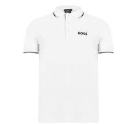 Boss - "Paddy Pro" Poloshirt für Herren, Baumwolle Piqué (Weiß) S
