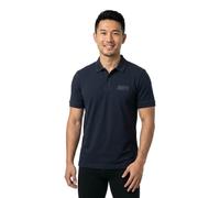 BOSS Paddy Poloshirt mit strukturiertem Logo-Patch - Style Paddy Structure, 50565163 Dunkelblau M