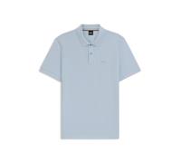 BOSS Pallas Poloshirt aus Baumwoll-Piqué mit Logo-Details - Style Pallas, 50468362 Hellblau XL