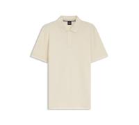 BOSS Pallas Poloshirt aus Baumwoll-Piqué mit Logo-Details - Style Pallas, 50468362 Natur XXXL