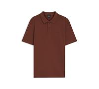 BOSS Pallas Poloshirt aus Baumwoll-Piqué mit Logo-Stickerei - Style Pallas, 50553564 Braun XXL