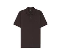 BOSS Pallas Poloshirt aus Baumwoll-Piqué mit Logo-Stickerei - Style Pallas, 50553564 Dunkelbraun XL