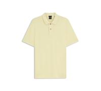BOSS Pallas Poloshirt aus Baumwoll-Piqué mit Logo-Stickerei - Style Pallas, 50553564 Hellgelb M