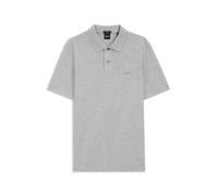 BOSS Pallas Poloshirt aus Baumwoll-Piqué mit Logo-Stickerei - Style Pallas, 50553564 Hellgrau S