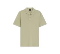 BOSS Pallas Poloshirt aus Baumwoll-Piqué mit Logo-Stickerei - Style Pallas, 50553564 Khaki M