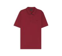 BOSS Pallas Poloshirt aus Baumwoll-Piqué mit Logo-Stickerei - Style Pallas, 50553564 Rot L
