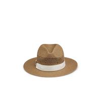 BOSS Panama-Hut aus Raffia mit Double-B-Monogramm - Style Jelena-B-Icon-RA, 50560402 Beige ONESI