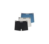 BOSS Trunks aus Baumwoll-Mix im 3er-Pack Modell 'TRUNK 3P POWER' in Beige, Größe XL