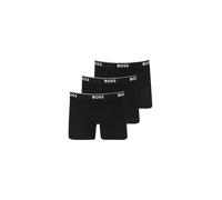 Hugo Boss Herren Boxershorts 3er-Pack Baumwolle/Elasthan Schwarz Größe S