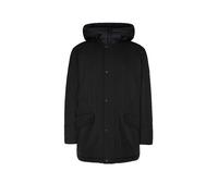 Parka BOSS ORANGE "Osiass1", Herren, Gr. 48, schwarz001, Web, Obermaterial: 100% Polyester, unifarben, relaxed fit Po-bedeckend, Jacken Parka, im Relaxed Fit, wasserabweisend (68853747-48) schwarz001