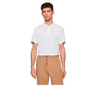 BOSS Regular Fit Poloshirt Kurzarm weiss