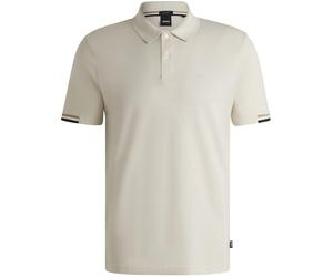 Boss - "Parlay 147" Poloshirt für Herren (Cremefarbe) XS