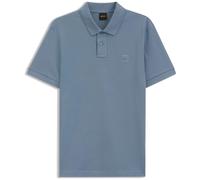 BOSS Slim-Fit Polohemd aus Stretch-Baumwolle mit Logo-Aufnäher - Style Passenger, 50507803 Blau M