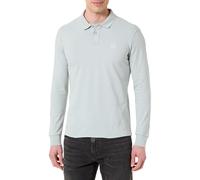 Hugo Boss Poloshirt Passerby Herren Slim Fit Jersey 95% Baumwolle/5% Elasthan Gr. XL Silber