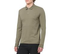 Poloshirt BOSS ORANGE "Passerby", Herren, Gr. 3XL, grün (open grün342), Jersey, Obermaterial: 95% Baumwolle, 5% Elasthan, körpernah hüftbedeckend, hoch geschlossener Ausschnitt, eingesetzt elastischer