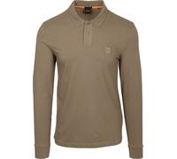 BOSS Passerby Polo Open Grün - Größe L Dunkelgrün L