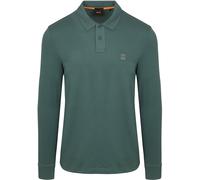 BOSS Passerby Polo Open Grün - Größe M Dunkelgrün M