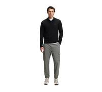 Boss - "Passerby" Poloshirt für Herren, Langärmlig (Schwarz) L