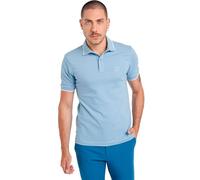 BOSS Slim-Fit Poloshirt aus elastischem Baumwoll-Piqué - Style Passertip, 50507699 Hellblau XXXL