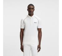 BOSS Herren Patteo TOC Active Slim-Fit Poloshirt mit Schutz vor unangenehmen Gerüchen Weiß S