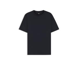 BOSS Performance T-Shirt aus Baumwoll-Mix - Style P-Taut 89, 50558770 Dunkelblau XL