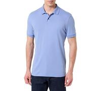 Poloshirt BOSS GREEN "Pio 2", Herren, Gr. XL, light, pastel blau459, Jersey, Obermaterial: 100% Baumwolle, gestreift, regular fit normal, Rippstrickbündchen, Shirts (68266969-XL) light, pastel blau459