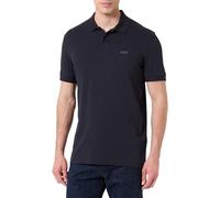 Poloshirt BOSS GREEN "Pio 2", Herren, Gr. L, dunkelblau402, Jersey, Obermaterial: 100% Baumwolle, unifarben, regular fit normal, Rippstrickbündchen, Shirts (48644907-L) dunkelblau402