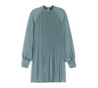 BOSS Plissee-Kleid mit transparenten Ärmeln - Style Dolumi, 50531542 Hellblau 46