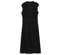 BOSS Plissiertes Kleid mit V-Ausschnitt - Style Diloh2, 50518390 Schwarz 40