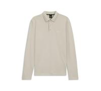 BOSS Green Regular Fit Poloshirt aus reiner Baumwolle Modell 'PLISY' in Beige, Größe XXXL