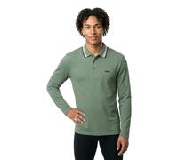 Boss Plisy 10266738 Green Langarm-polo