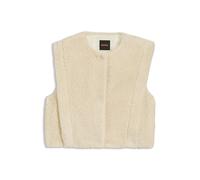 BOSS Plüsch-Teddy-Weste - Style C_Cosila, 50557434 Hellbeige 32