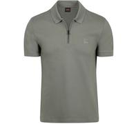 BOSS Polo Passerzip Half Zip Open Grün - Größe XL Grün XL