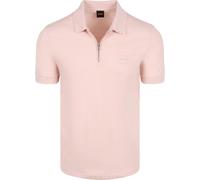 BOSS Polo Passerzip Half Zip Rosa - Größe 3XL Pink 3XL