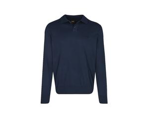 BOSS Polo-Pullover ASAC_PL dunkelblau | S