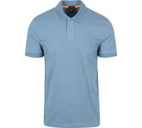BOSS Polo Shirt Passenger Open Blau - Größe M Blau M