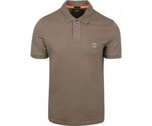 BOSS Polo Shirt Passenger Taupe - Größe XXL Taupe XXL