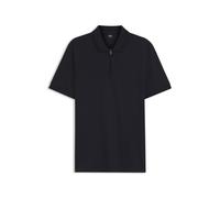 BOSS Poloshirt aus Baumwoll-Mix mit Reißverschlussleiste - Style H-Paras 70, 50554614 Dunkelblau S