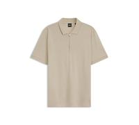 BOSS Poloshirt aus Baumwoll-Mix mit Reißverschlussleiste - Style H-Paras 70, 50554614 Hellbeige XXXL