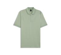 BOSS Poloshirt aus Baumwoll-Mix mit Reißverschlussleiste - Style H-Paras 70, 50554614 Hellgrün XL