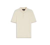 BOSS Poloshirt aus Baumwoll-Mix mit Seiden-Anteil und Zopfmuster - Style L-Incanto, 50543207 Natur XXXL