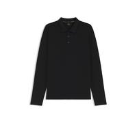 Regular Fit Poloshirt mit Label-Stitching Modell 'Plisy' M men Black