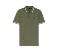 BOSS Poloshirt aus Baumwoll-Piqué mit Logo-Details - Style Paddy, 50469055 Olive XXL